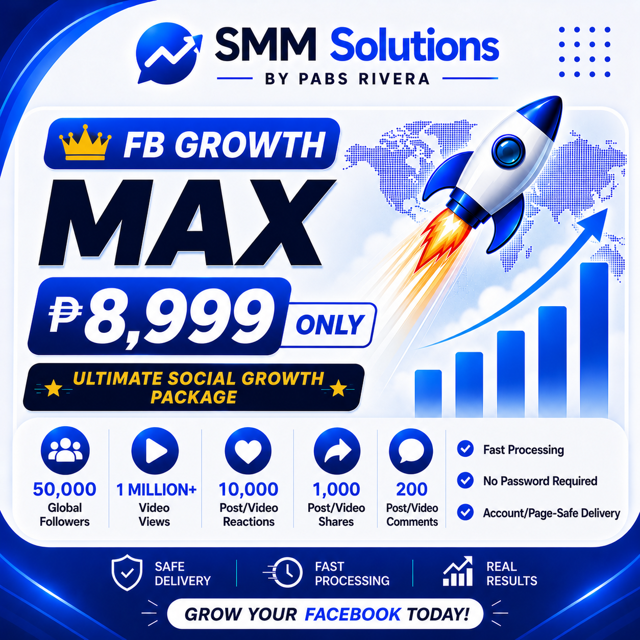FB Growth Max Global poster